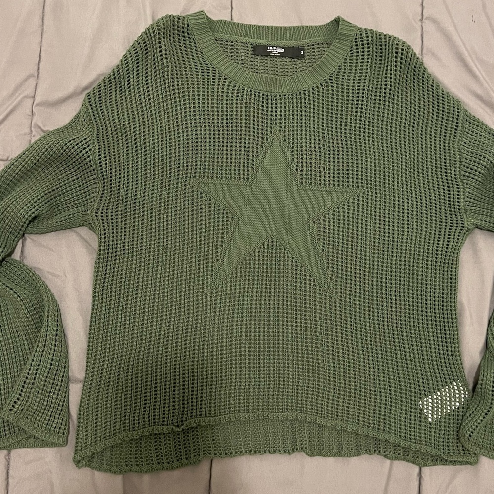 Men’s Jaded London knit top with star print